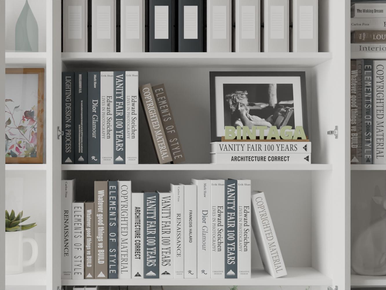 Билли 371 white ИКЕА (IKEA) изображение товара