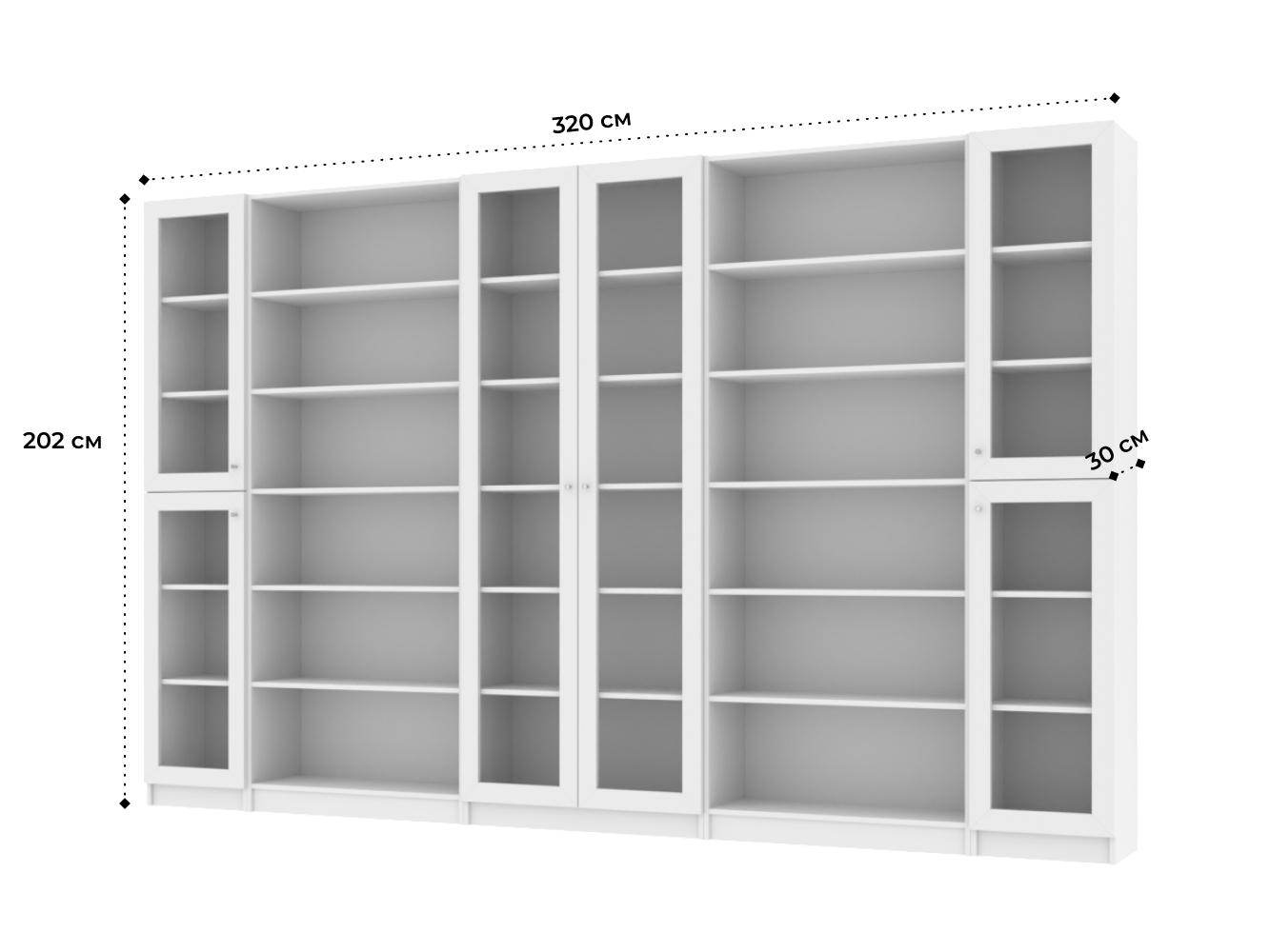 Билли 371 white ИКЕА (IKEA) изображение товара